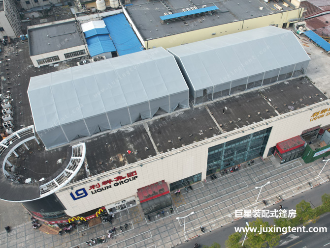 揚(yáng)州樓頂體育篷房 籃球、羽毛球篷房場(chǎng)館